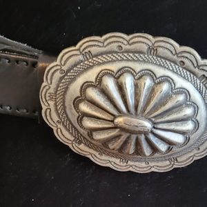 Vintage Ralph Southwestern leather belt